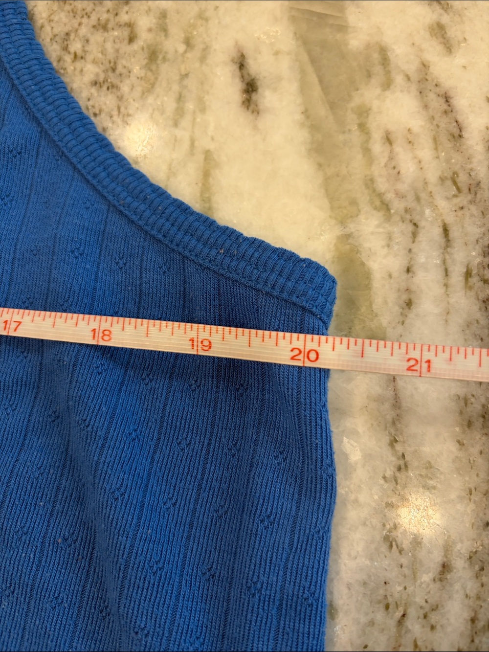 Auden Blue Pajama Tank Top and Shorts Set Size 1X - Picture 9 of 16